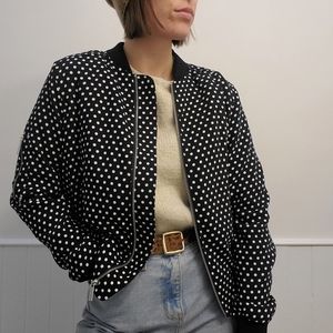 Michael Kors Polka-Dot Jacket size XS